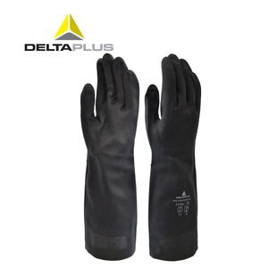 代爾塔 201510重型氯丁橡膠 高性能防化手套 抗菌 防化學 耐熱