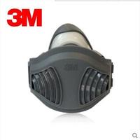 3M 1211防護面罩防汽車尾氣 顆粒物 防毒面具 戶外騎行工作面罩