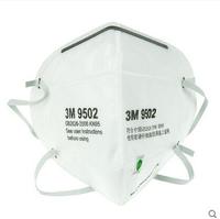 3M 9502雙片包裝頭帶式防護口罩KN95防塵防霧霾PM2.5防病菌花粉