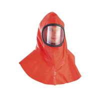 代爾塔 401001液密防化頭罩 防火阻燃 防酸兜帽 耐酸堿頭罩