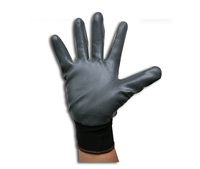 代爾塔 201716丁腈涂層耐油精細操作手套 掌背透氣勞保手套