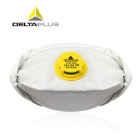 代爾塔 104104活性炭帶呼吸閥口罩 PM2.5防塵防病菌N95除臭折疊口罩