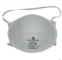 代爾塔 104007防塵口罩 防霧霾透氣帶呼吸閥 騎行家用 工業防護口罩
