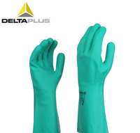 代爾塔 201802丁腈手套高性能防護 耐酸堿 耐油 耐磨 ?防化學品手套